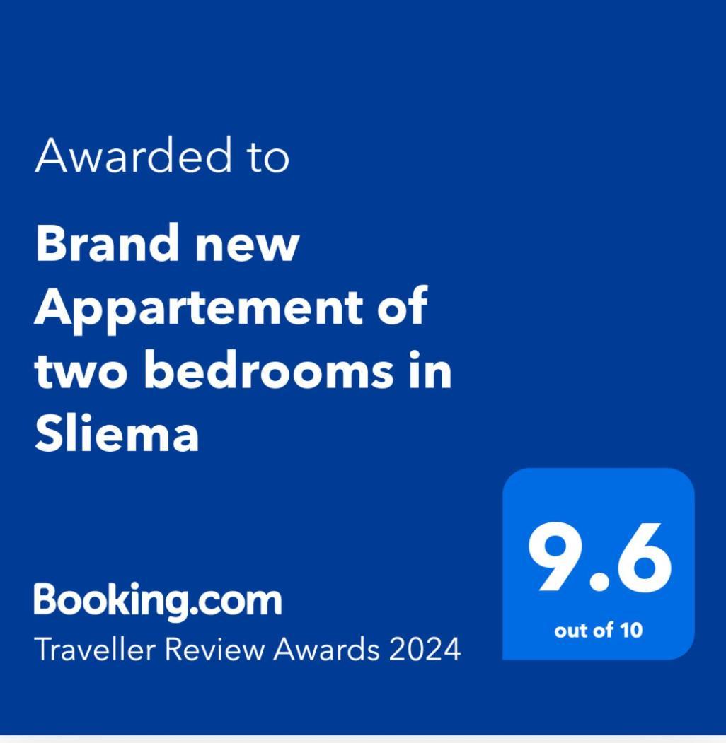 Brand New Appartement Of Two Bedrooms In Sliema Ngoại thất bức ảnh